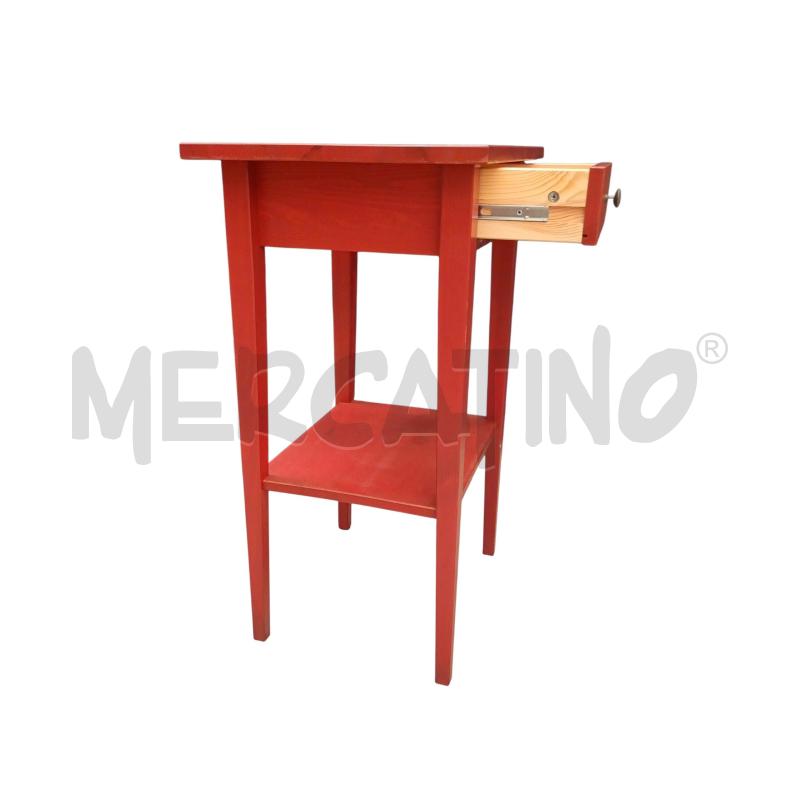 COMODINO HEMNES ROSSO C/ 1 CASSETTO | Mercatino dell'Usato Moncalieri bengasi 3