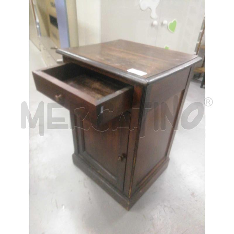COMODINO LEGNO MASSELLO  | Mercatino dell'Usato Moncalieri bengasi 2