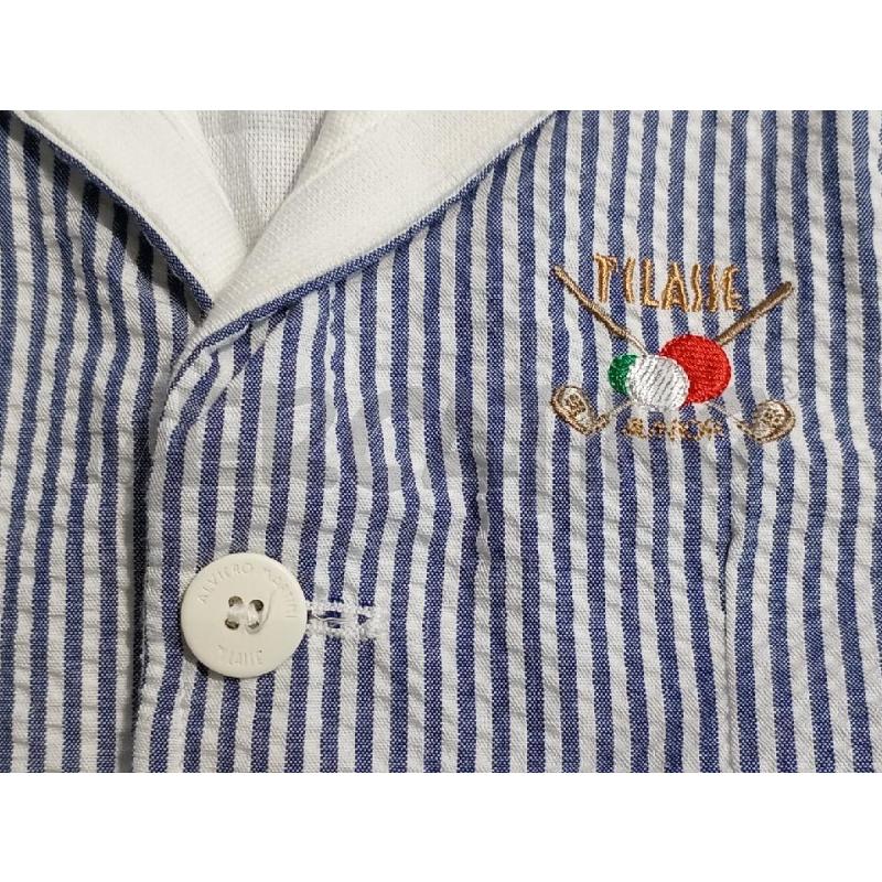 COMPLETO BAMBINO ALVIRO MARTINI  BIANCO E BLU A RIGHE  | Mercatino dell'Usato Moncalieri bengasi 4