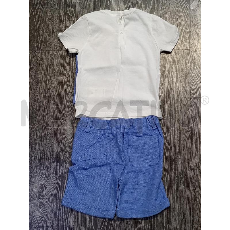 COMPLETO BAMBINO FAY JUNIOR AZZURRO MAGLIETTA BIANCA | Mercatino dell'Usato Moncalieri bengasi 2