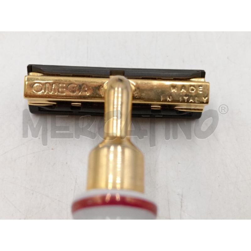 COMPLETO DA BARBA SETOLE E PORCELLANA OMEGA  | Mercatino dell'Usato Moncalieri bengasi 2