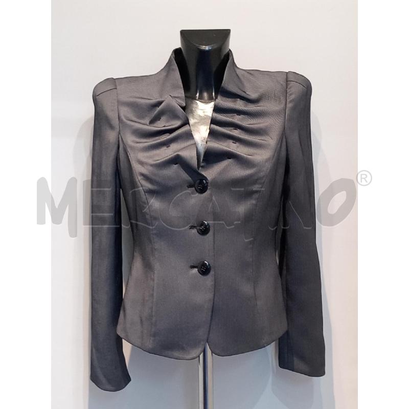 COMPLETO DONNA ARMANI COLLEZIONI GRIGIO GIACCA DRAPPEGGIATA | Mercatino dell'Usato Moncalieri bengasi 2