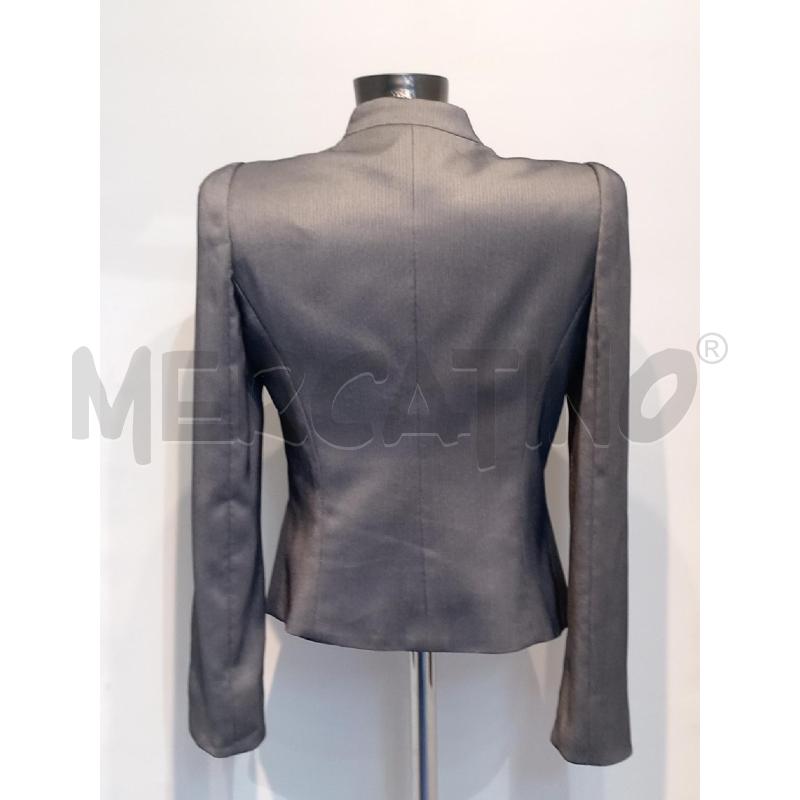 COMPLETO DONNA ARMANI COLLEZIONI GRIGIO GIACCA DRAPPEGGIATA | Mercatino dell'Usato Moncalieri bengasi 3