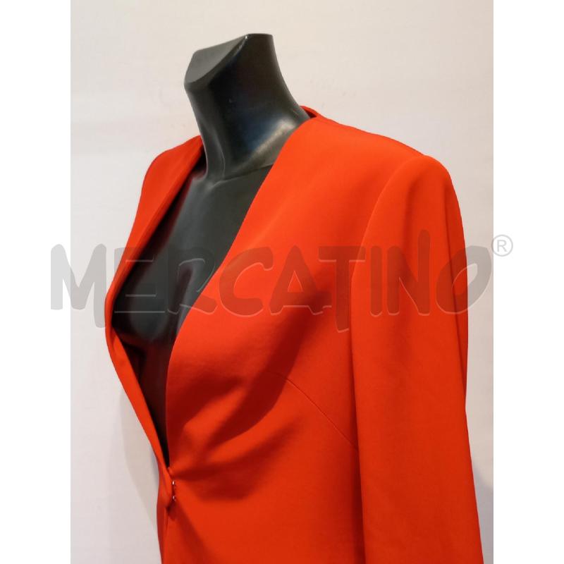 COMPLETO DONNA BAGATELLE ROSSO GIACCA LUNGA CON PANTALONE | Mercatino dell'Usato Moncalieri bengasi 3