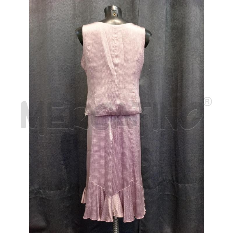 COMPLETO DONNA BUGIARDA ROSA POIS SETA | Mercatino dell'Usato Moncalieri bengasi 2