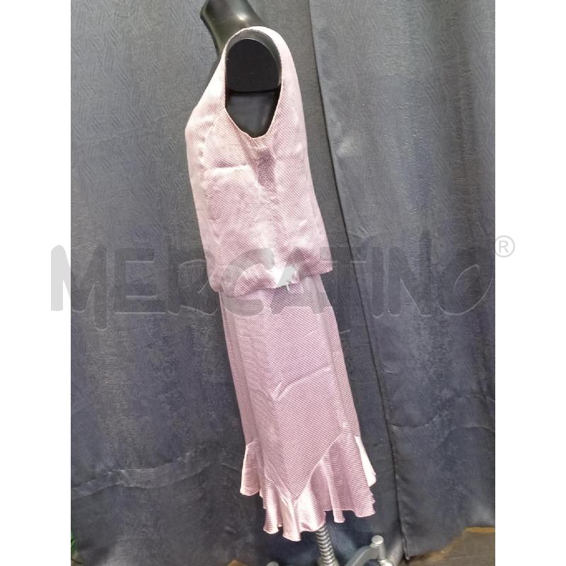 COMPLETO DONNA BUGIARDA ROSA POIS SETA | Mercatino dell'Usato Moncalieri bengasi 3