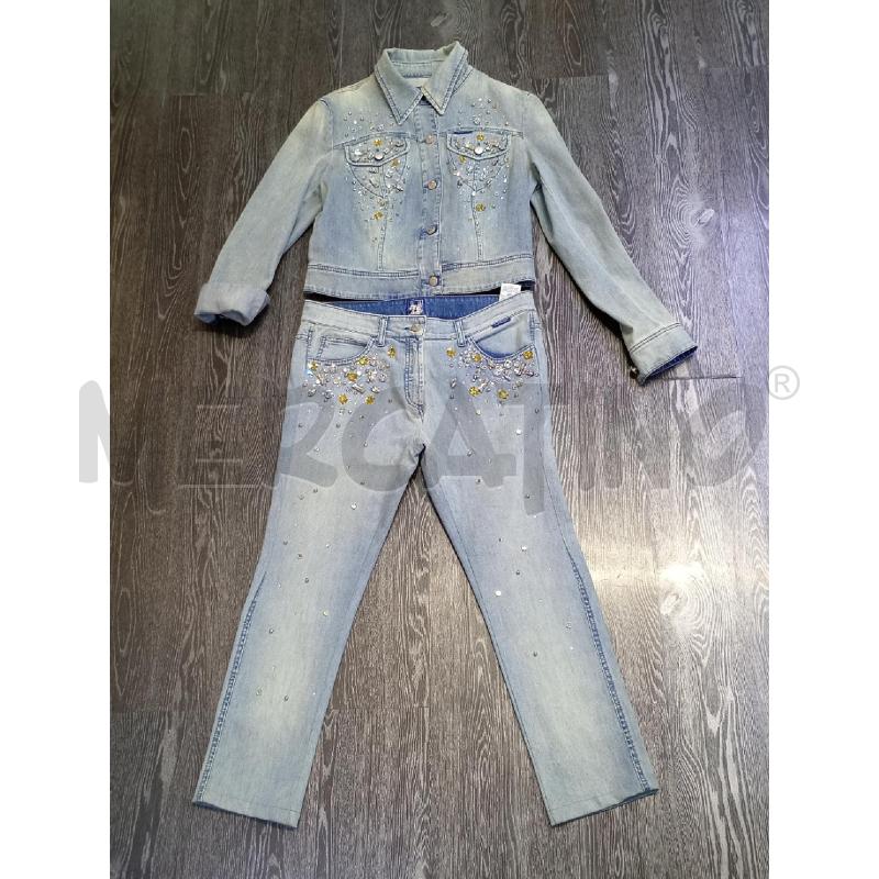 COMPLETO DONNA CAPPOPERA JEANS CON STRASS | Mercatino dell'Usato Moncalieri bengasi 1