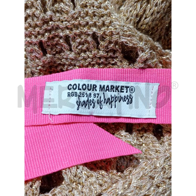COMPLETO DONNA COLOUR MARKET DORATO TRAFORATO  | Mercatino dell'Usato Moncalieri bengasi 5