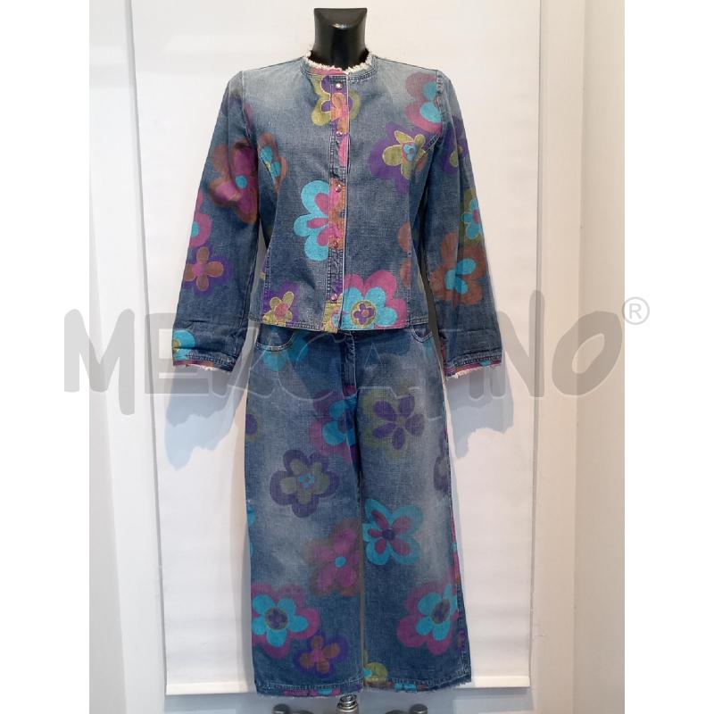 COMPLETO DONNA CREOLA JEANS FIORI | Mercatino dell'Usato Moncalieri bengasi 1