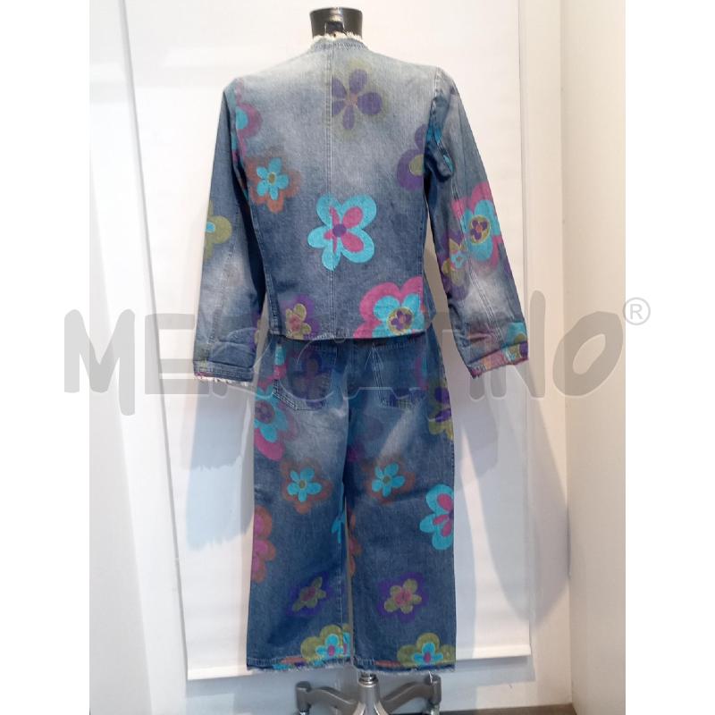 COMPLETO DONNA CREOLA JEANS FIORI | Mercatino dell'Usato Moncalieri bengasi 2
