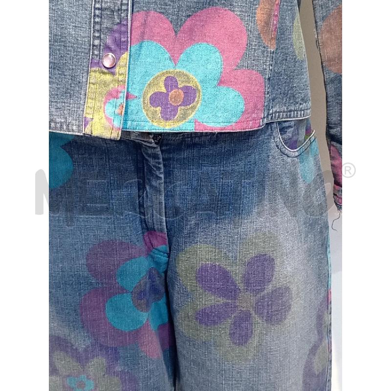 COMPLETO DONNA CREOLA JEANS FIORI | Mercatino dell'Usato Moncalieri bengasi 4