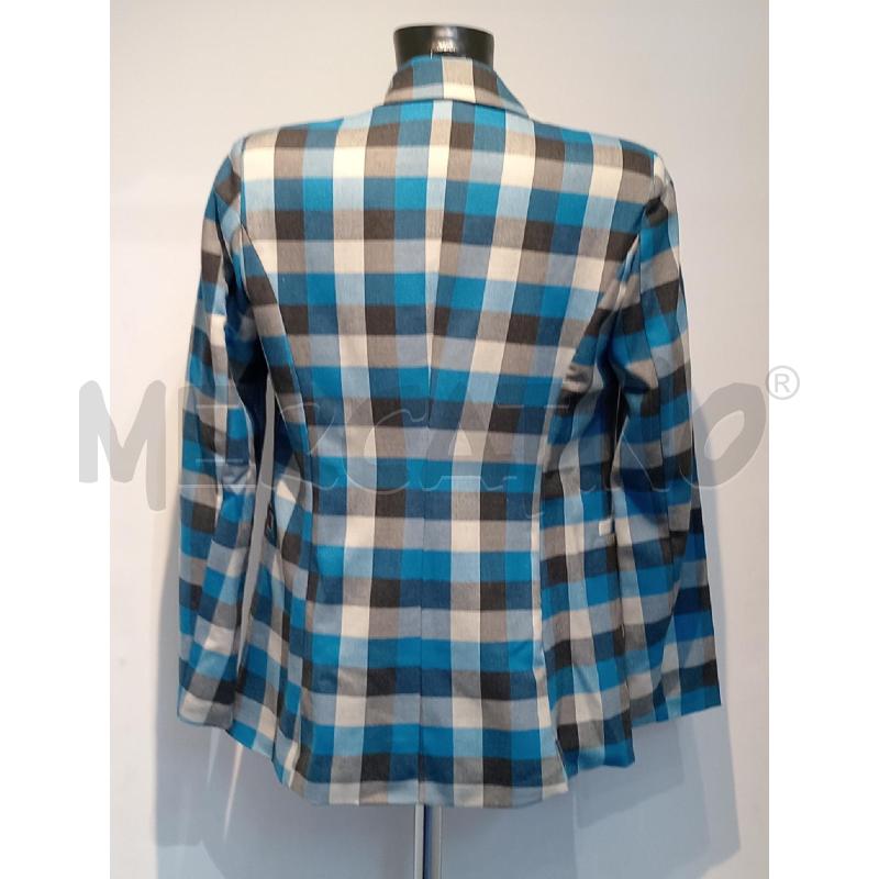 COMPLETO DONNA KIKISIX A QUADRI AZZURRO BLU E GRIGIO  | Mercatino dell'Usato Moncalieri bengasi 2