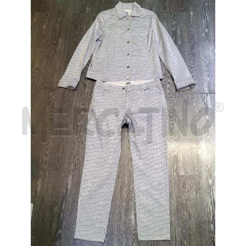 COMPLETO DONNA KRIZIA GRIGIO CON PANTALONE | Mercatino dell'Usato Moncalieri bengasi 1