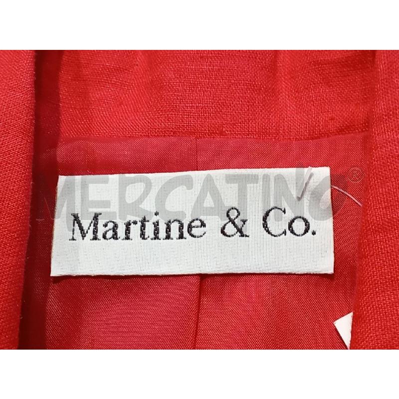COMPLETO DONNA MARTINE & CO ROSSO | Mercatino dell'Usato Moncalieri bengasi 5