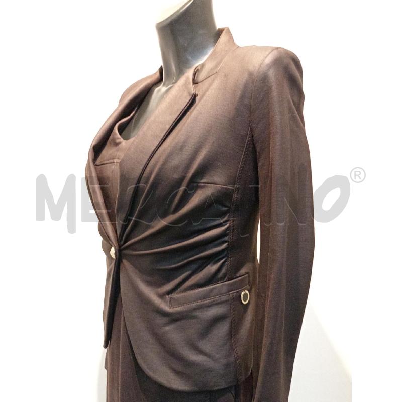 COMPLETO DONNA NENETTE MARRONE GIACCA VESTITO | Mercatino dell'Usato Moncalieri bengasi 2