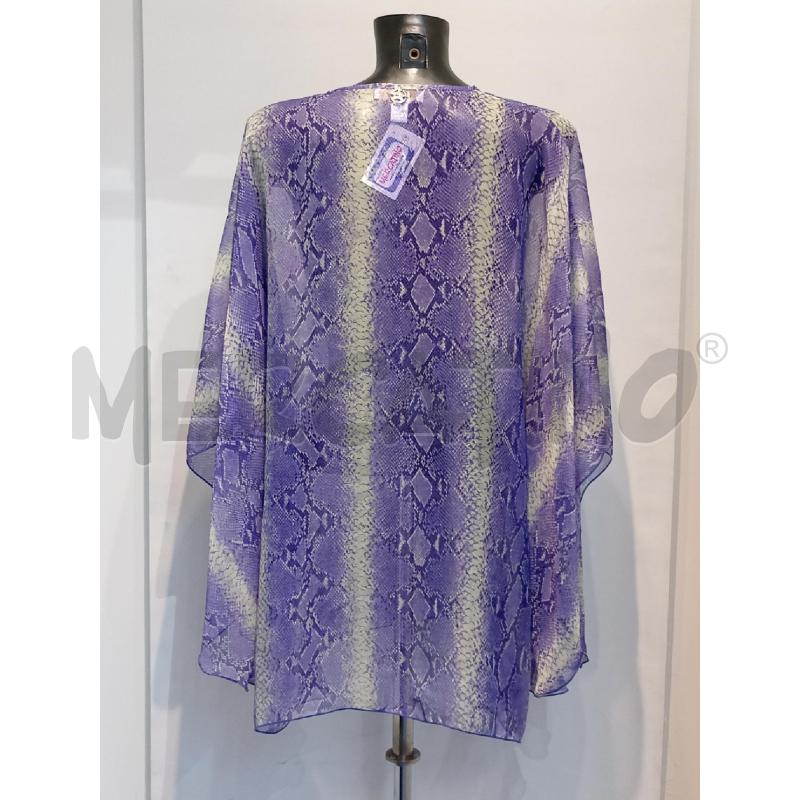 COMPLETO DONNA RITA MENNOIA VIOLA STAMPA RETTILE | Mercatino dell'Usato Moncalieri bengasi 3
