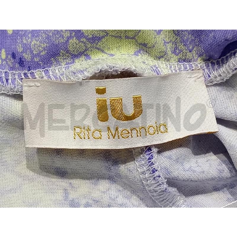COMPLETO DONNA RITA MENNOIA VIOLA STAMPA RETTILE | Mercatino dell'Usato Moncalieri bengasi 5