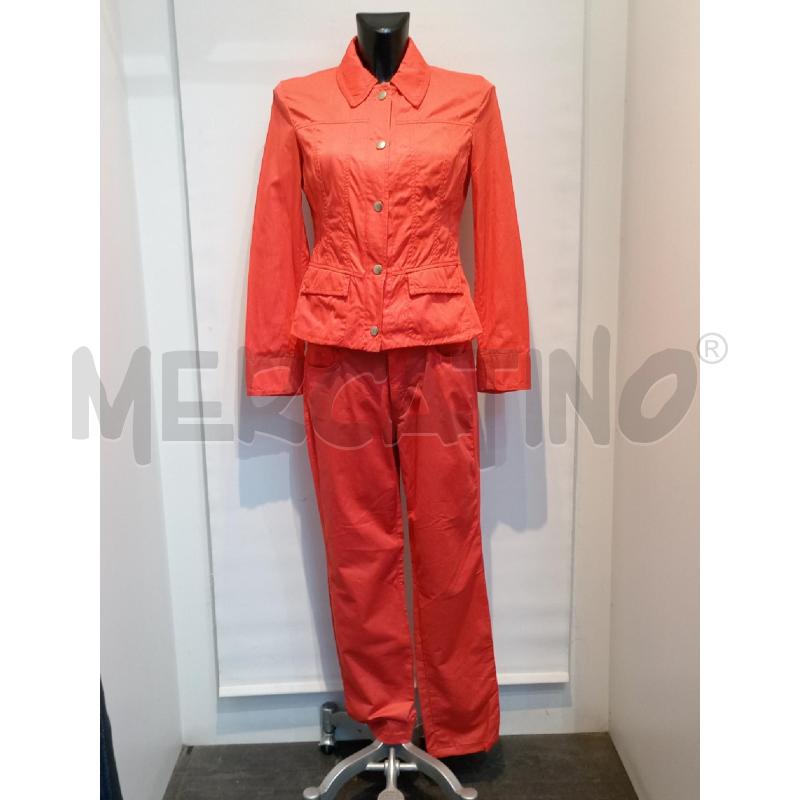 COMPLETO DONNA TRUSSARDI ROSSO CON PANTALONE | Mercatino dell'Usato Moncalieri bengasi 1