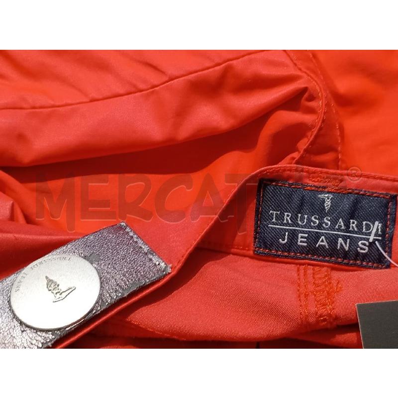 COMPLETO DONNA TRUSSARDI ROSSO CON PANTALONE | Mercatino dell'Usato Moncalieri bengasi 5
