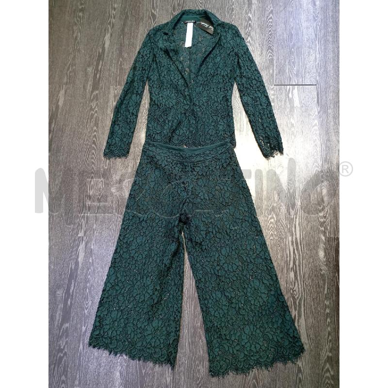 COMPLETO DONNA TWIN SET VERDE PIZZO | Mercatino dell'Usato Moncalieri bengasi 1