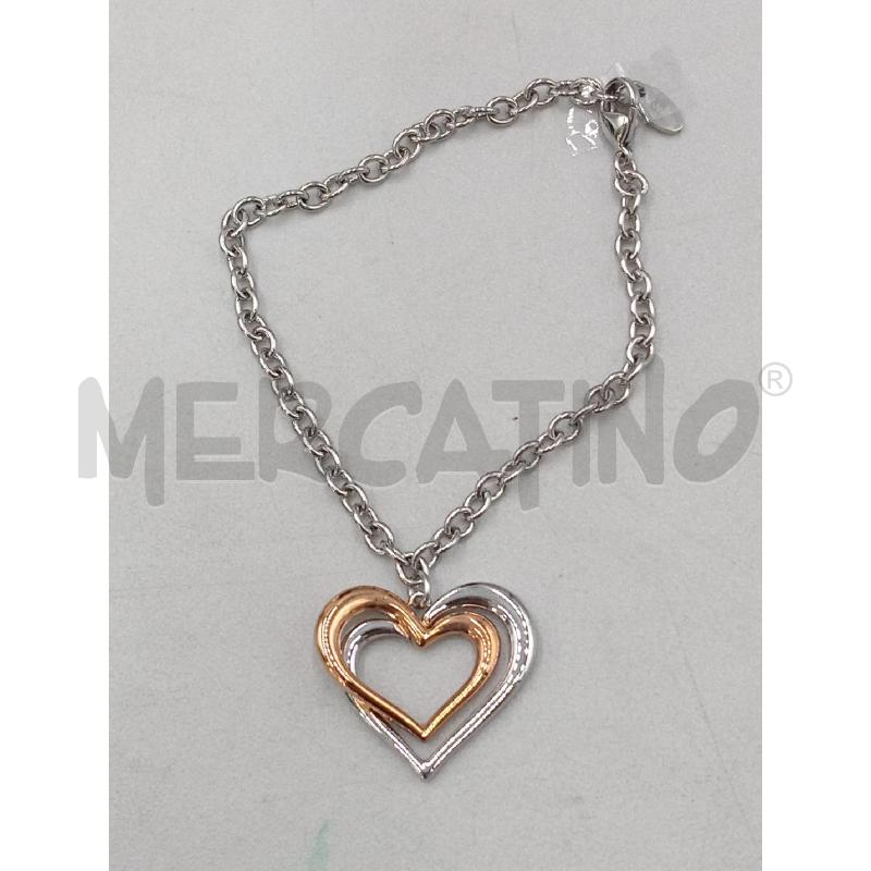 COMPLETO DONNA TWO JEWELS BRACCIALE + COLLANA CUORE | Mercatino dell'Usato Moncalieri bengasi 3