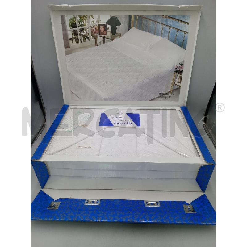 COMPLETO LETTO BASSETTI BIANCO | Mercatino dell'Usato Moncalieri bengasi 1