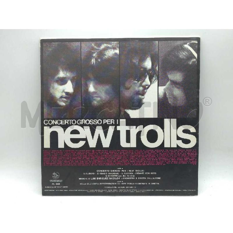 CONCERTO GROSSO PER I NEW TROLLS RE VG+VG+ | Mercatino dell'Usato Moncalieri bengasi 2