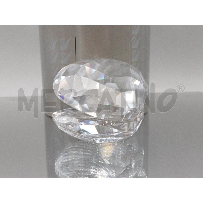 CONCHIGLIA CRISTALLO SWAROVSKI C/PERLA E SCATOLA  | Mercatino dell'Usato Moncalieri bengasi 2