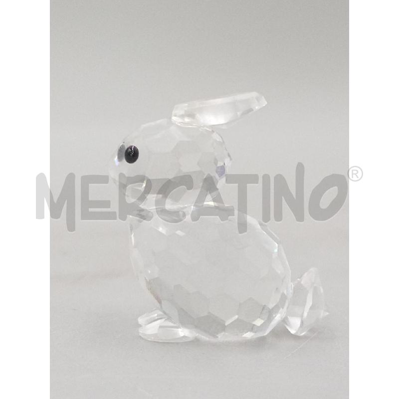 CONIGLIETTO CRISTALLO SWAROVSKI C/SCATOLA  | Mercatino dell'Usato Moncalieri bengasi 2