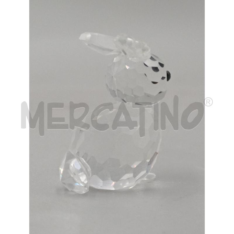 CONIGLIETTO CRISTALLO SWAROVSKI C/SCATOLA  | Mercatino dell'Usato Moncalieri bengasi 3