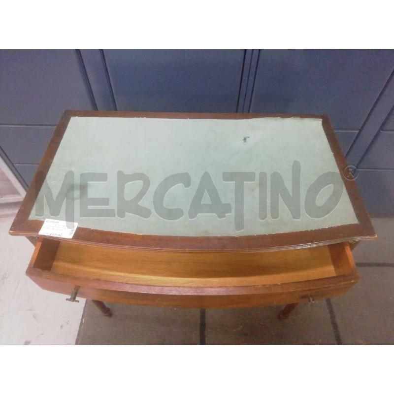 CONSOLLE / SCRITTOIO LEGNO CON CASSETTO | Mercatino dell'Usato Moncalieri bengasi 2