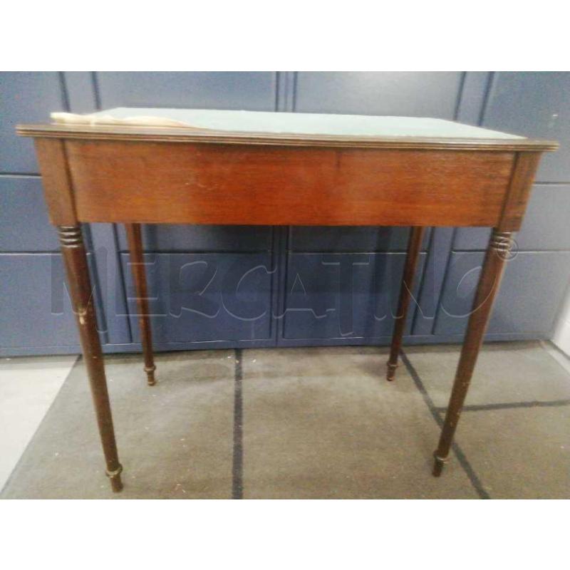 CONSOLLE / SCRITTOIO LEGNO CON CASSETTO | Mercatino dell'Usato Moncalieri bengasi 4