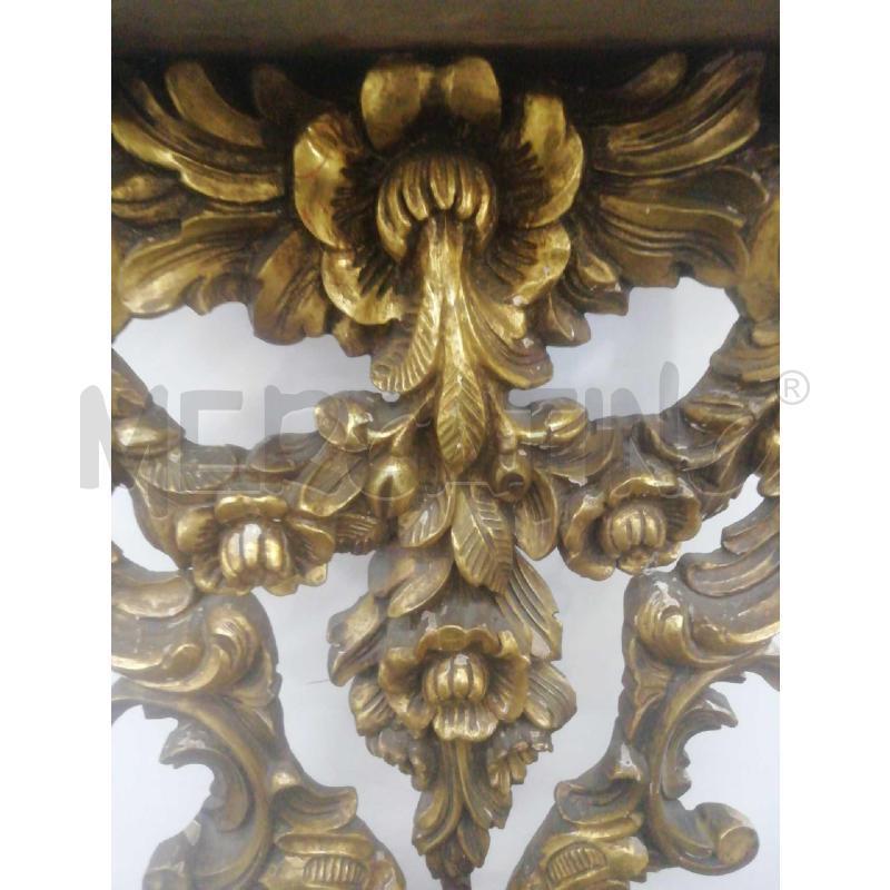 CONSOLLE DORATA VINTAGE  | Mercatino dell'Usato Moncalieri bengasi 3