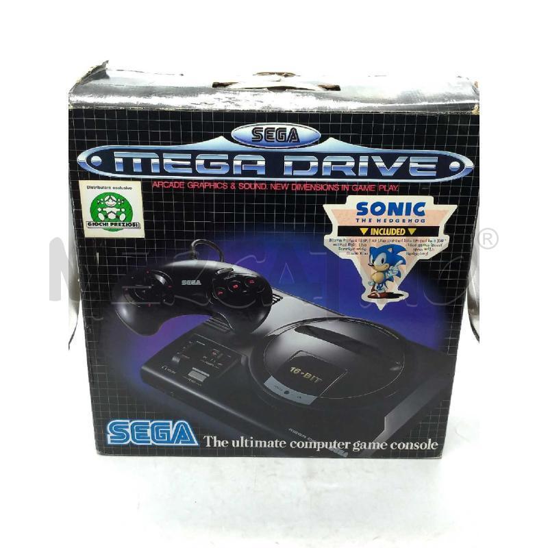 CONSOLLE SEGA MEGA DRIVE SONIC THE HEDGHOG | Mercatino dell'Usato Moncalieri bengasi 4