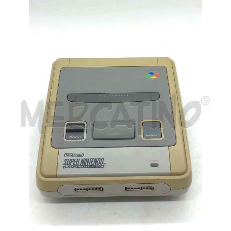 CONSOLLE SUPER NINTENDO PAL VERSION FUNZIONANTE SCATOLA ALIMENTATORE 2 JOYPAD MANCA CAVO MULTIOUT | Mercatino dell'Usato Moncalieri bengasi 3
