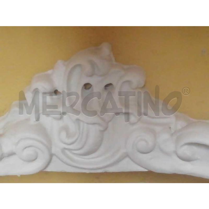 CONSOLLE VENEZIANA LACCATA  BIANCA CON MARMO | Mercatino dell'Usato Moncalieri bengasi 4