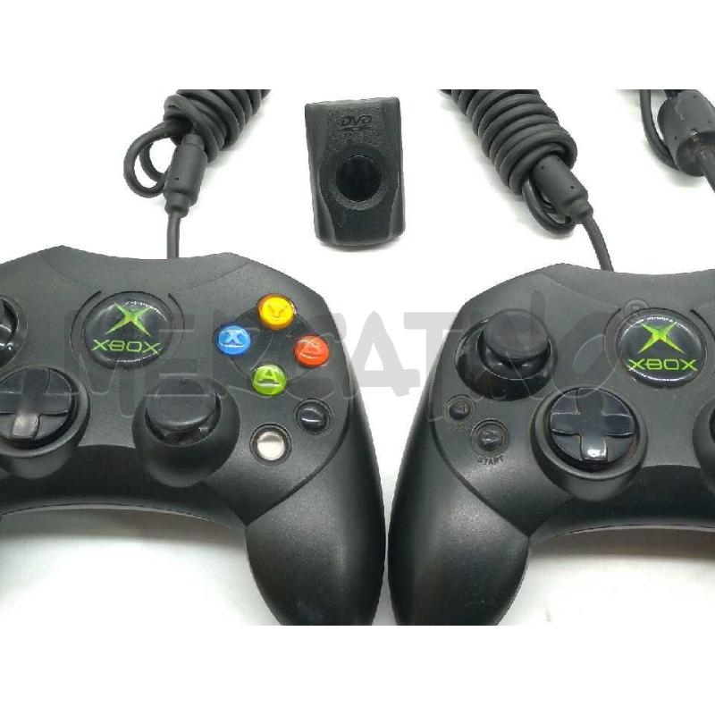 CONSOLLE X BOX CON DUE JOYPAD E CAVI FUNZIONANTE | Mercatino dell'Usato Moncalieri bengasi 3