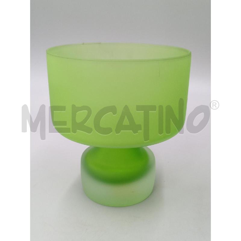 COPPA VETRO VERDE DESIGN CARLO MORETTI  | Mercatino dell'Usato Moncalieri bengasi 1