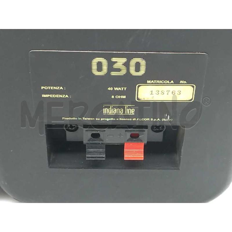 COPPIA CASSE ACUSTICHE INDIANA LINE 030 B | Mercatino dell'Usato Moncalieri bengasi 4