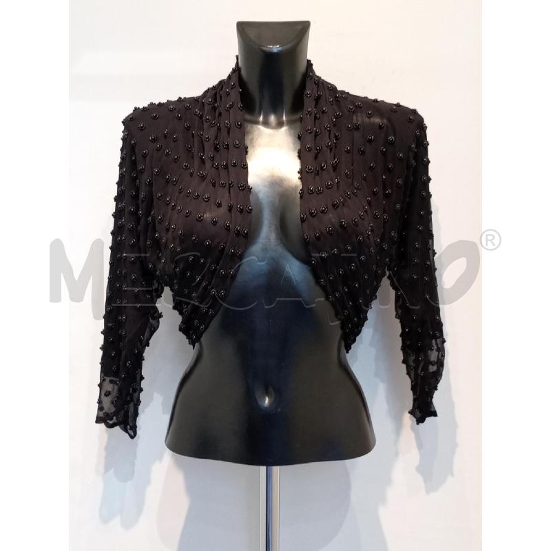COPRI SPALLA TWIN SET NERO VOILE CON PERLINE | Mercatino dell'Usato Moncalieri bengasi 1