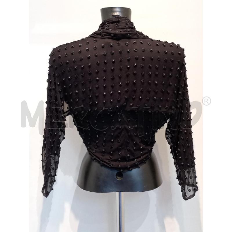 COPRI SPALLA TWIN SET NERO VOILE CON PERLINE | Mercatino dell'Usato Moncalieri bengasi 2
