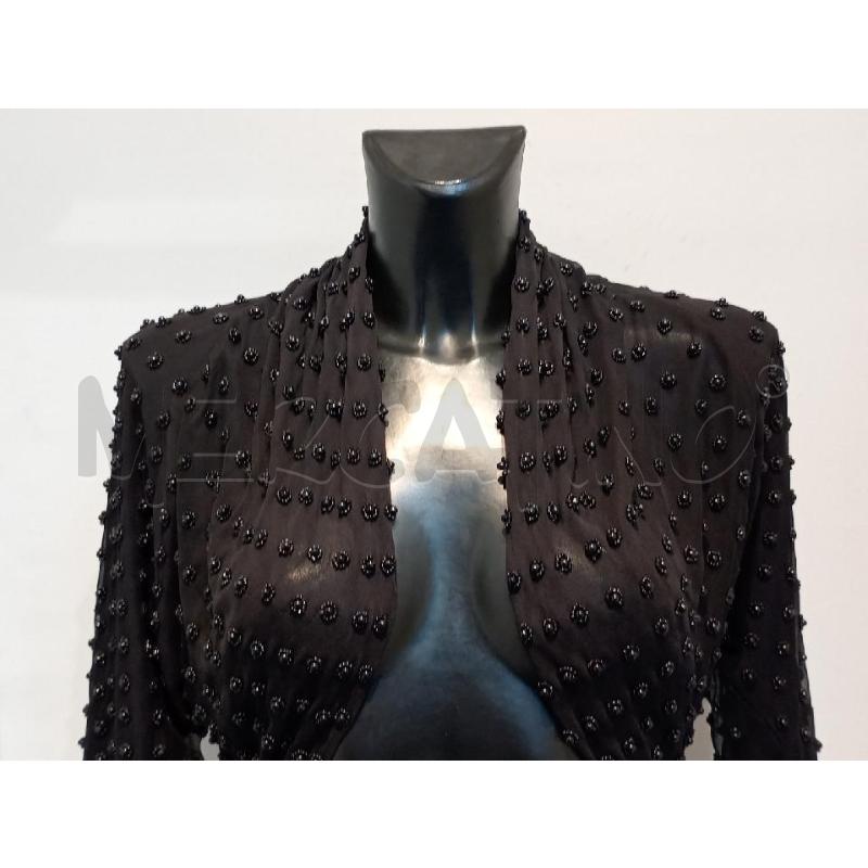 COPRI SPALLA TWIN SET NERO VOILE CON PERLINE | Mercatino dell'Usato Moncalieri bengasi 4