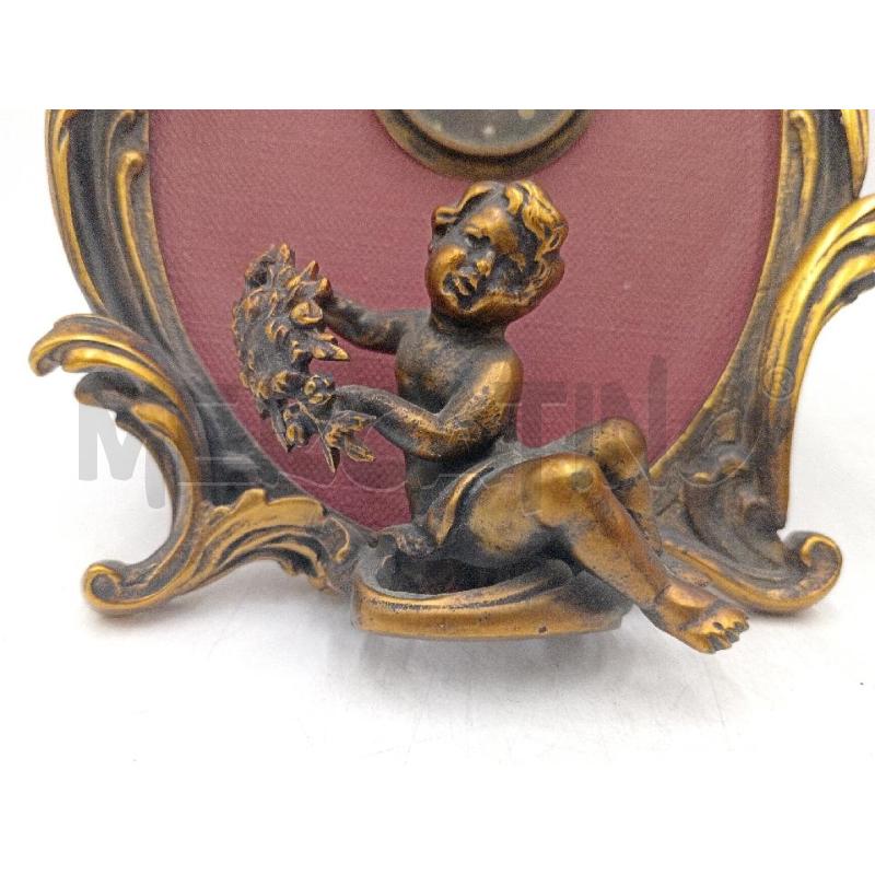 CORNICE PORTARITRATTO BRONZO C/PUTTO | Mercatino dell'Usato Moncalieri bengasi 2