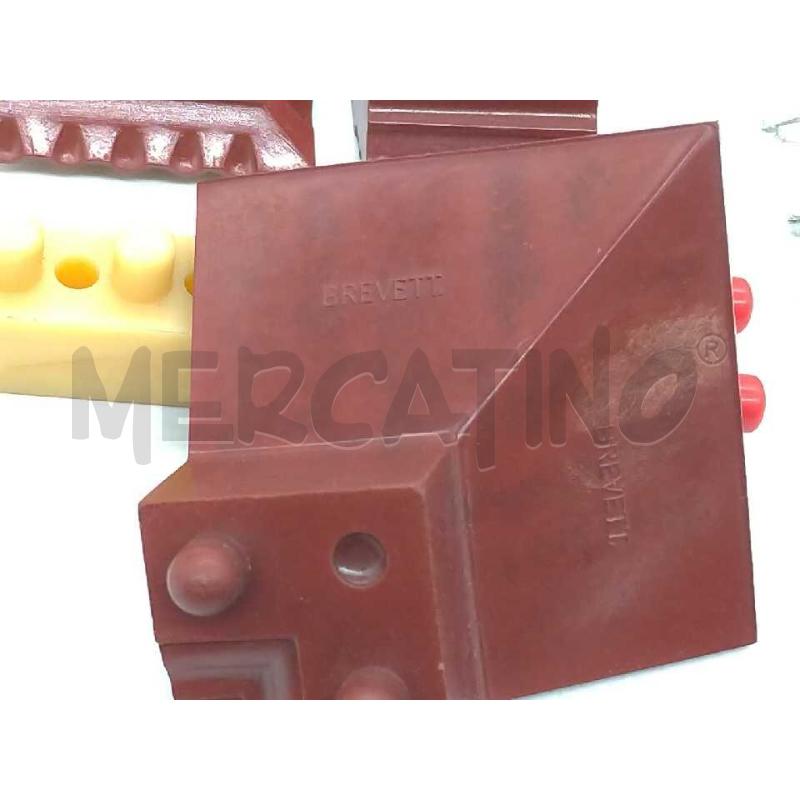 COSTRUZIONI VINTAGE MATTONCINI INPERFOR BLOCCO MISTO IN SCATOLA ARTIGIANALE | Mercatino dell'Usato Moncalieri bengasi 5