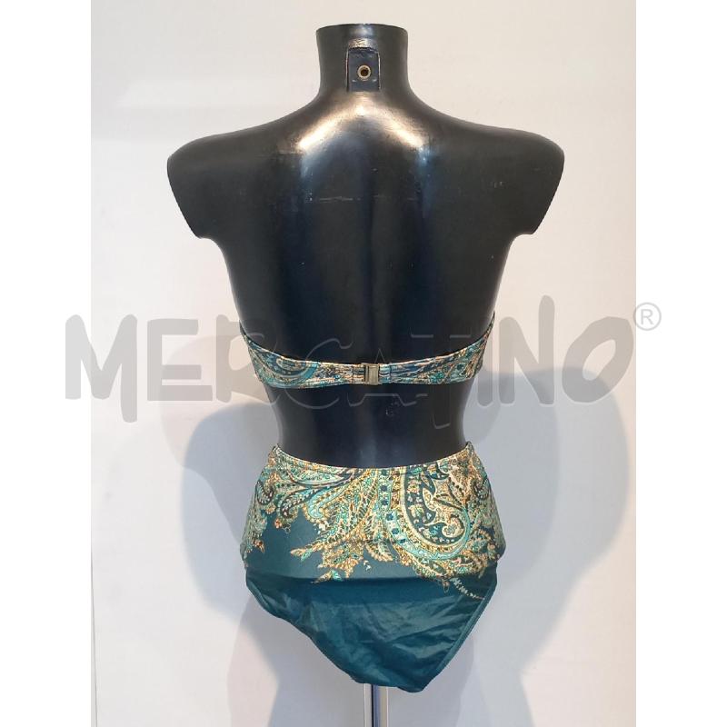 COSTUME BIKINI DONNA ZIMMERMAN FANTASIA VERDE SENZA SPALLINE | Mercatino dell'Usato Moncalieri bengasi 2