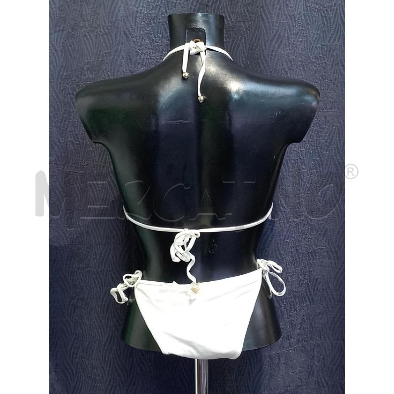 COSTUME DONNA TWIN SET BIANCO CON PERLINE | Mercatino dell'Usato Moncalieri bengasi 2