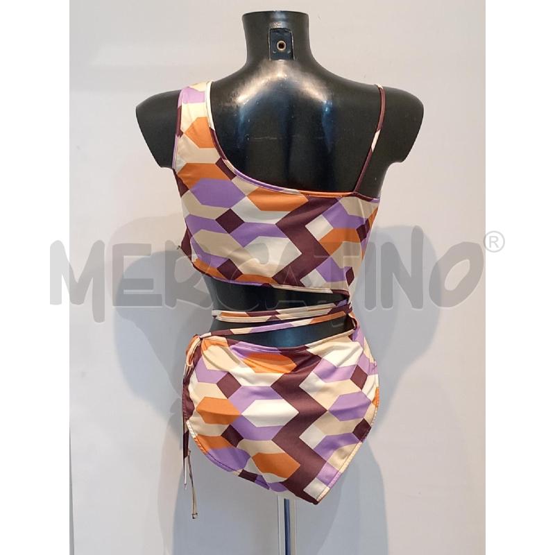 COSTUME DONNA ZARA FANTASIA ROMBI MULTICOLOR  | Mercatino dell'Usato Moncalieri bengasi 2