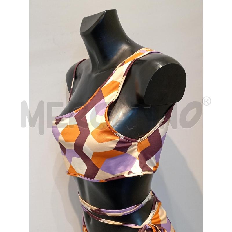 COSTUME DONNA ZARA FANTASIA ROMBI MULTICOLOR  | Mercatino dell'Usato Moncalieri bengasi 3