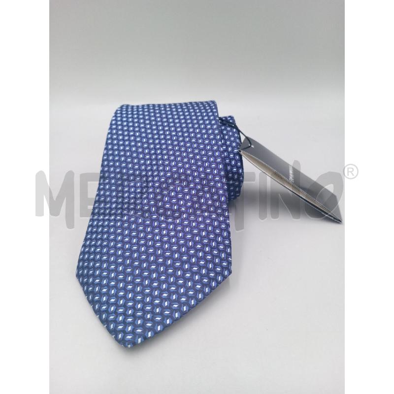 CRAVATTA EMPORIO ARMANI BLU BIANCA | Mercatino dell'Usato Moncalieri bengasi 2