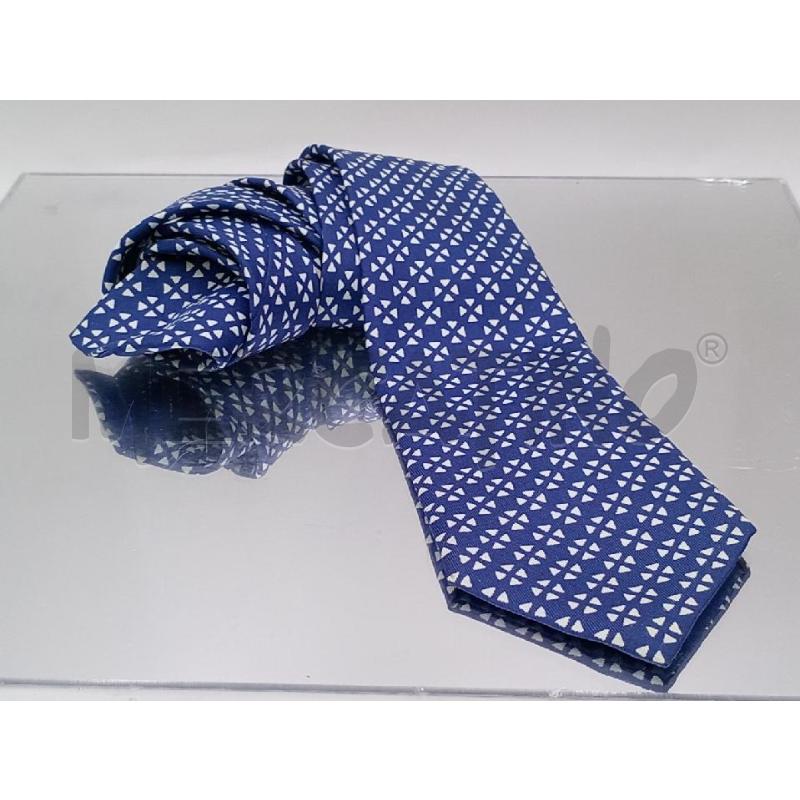CRAVATTA HERMES  BLU | Mercatino dell'Usato Moncalieri bengasi 3